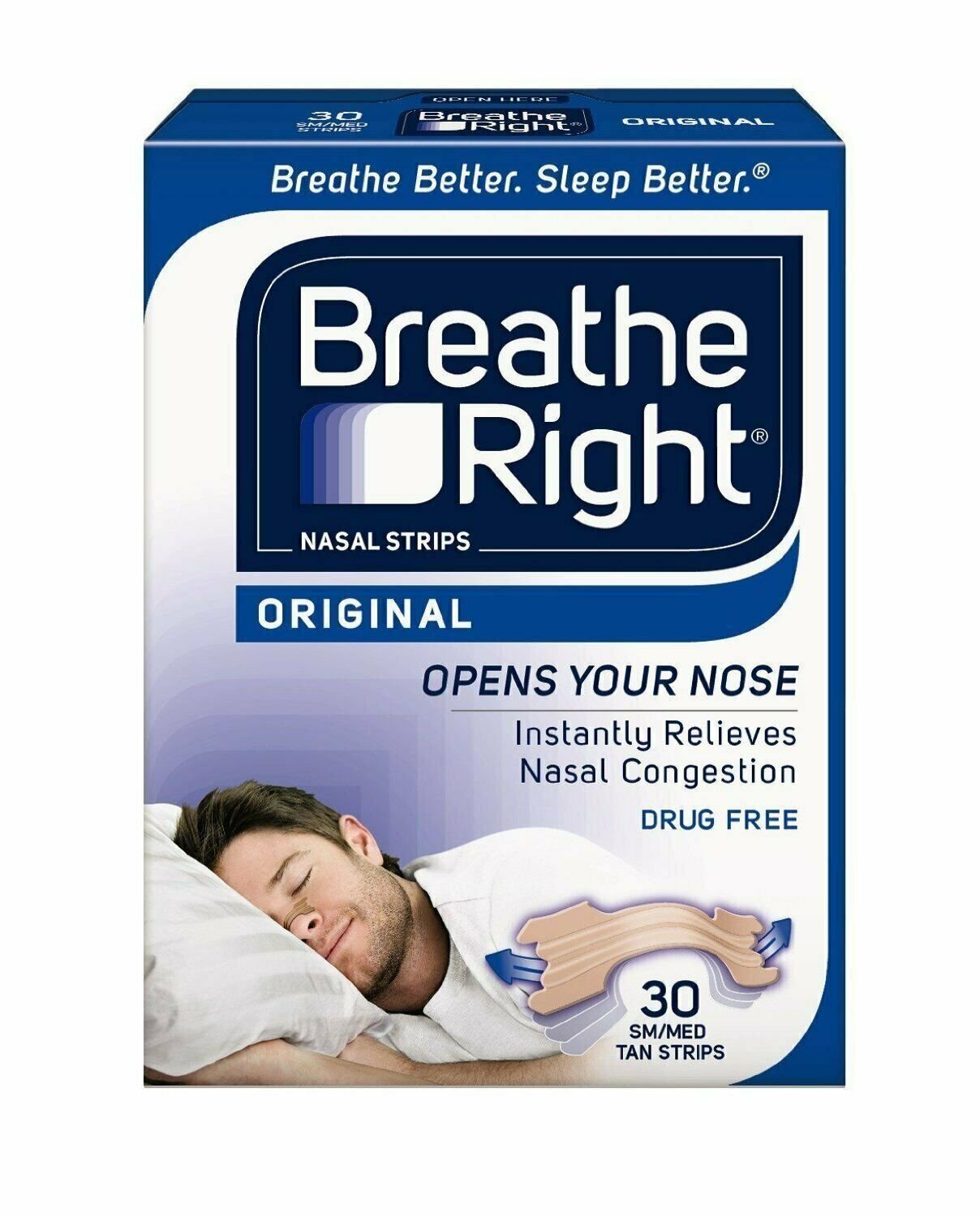 Breathe Right Nasal Strips